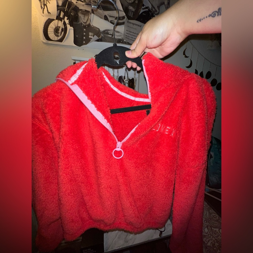 LOVE XOXO Red Sweater